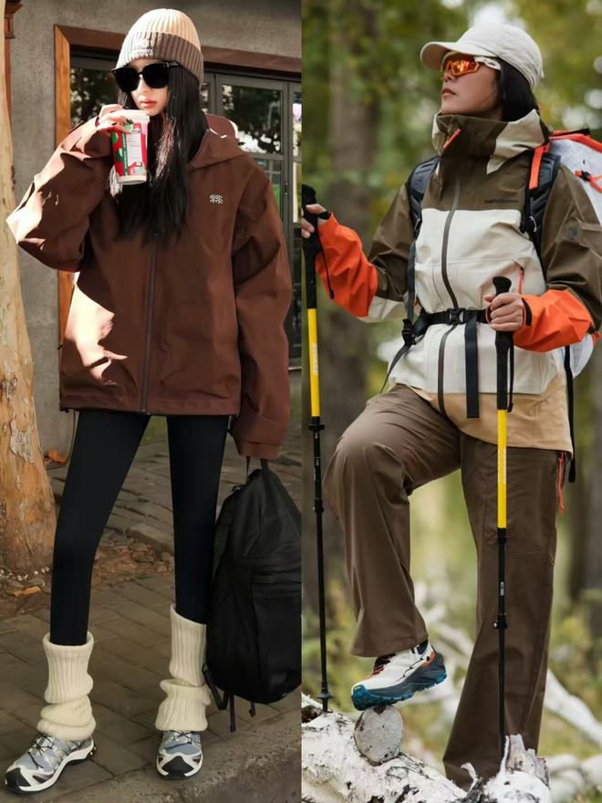 中年女人穿运动鞋时尽量不要配大衣、羽绒服换成这些会更时尚(图8)