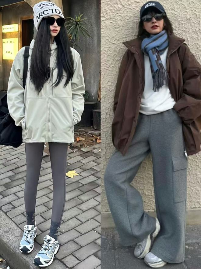 中年女人穿运动鞋时尽量不要配大衣、羽绒服换成这些会更时尚(图13)