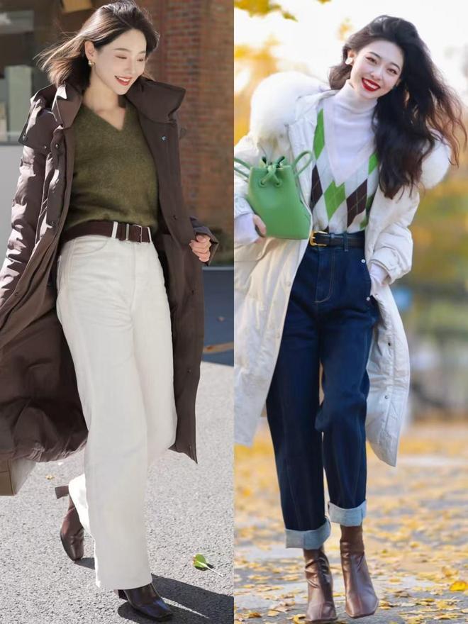今年冬天最流行的“平头靴”搭配阔腿裤这样穿时髦高级真美(图3)