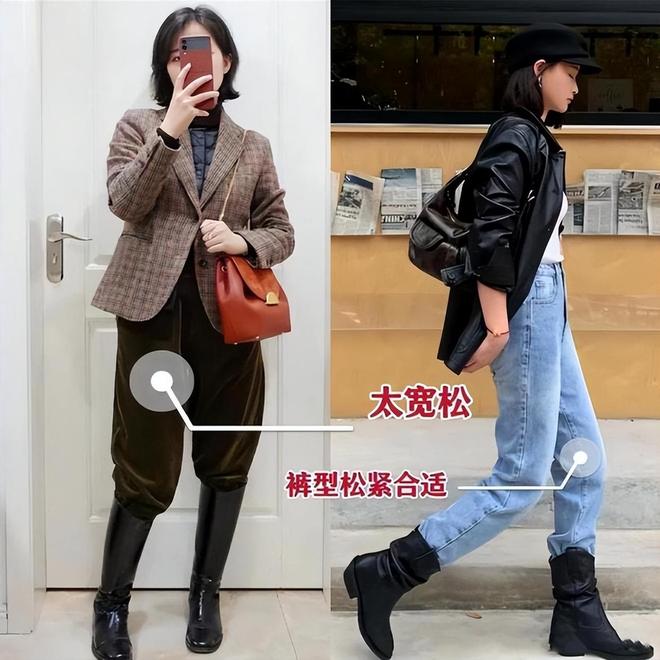 今年冬天最流行的“平头靴”搭配阔腿裤这样穿时髦高级真美(图8)